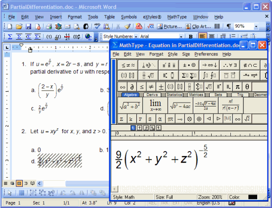 Mathtype Online Word 2007 Free Download Mac